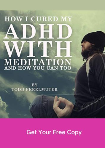 how i cured my adhd with meditation poster 8