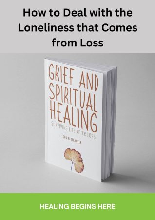 Grief and spiritual healing banner 2