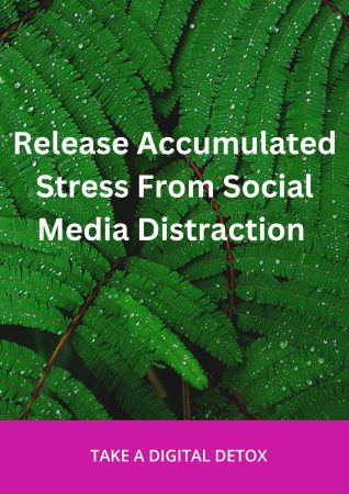 Release Accumulated stress from social media distraction